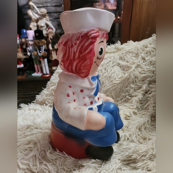 Vintage Raggedy Andy/Ann series coin bank - Picture 5 of 5